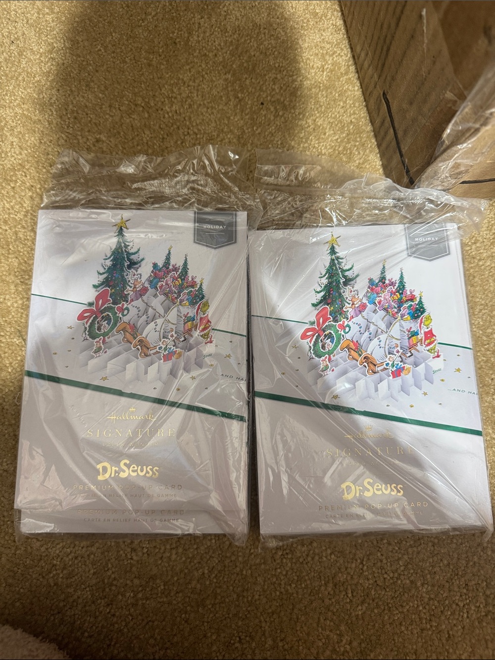 Hallmark Dr. Seuss Christmas cards